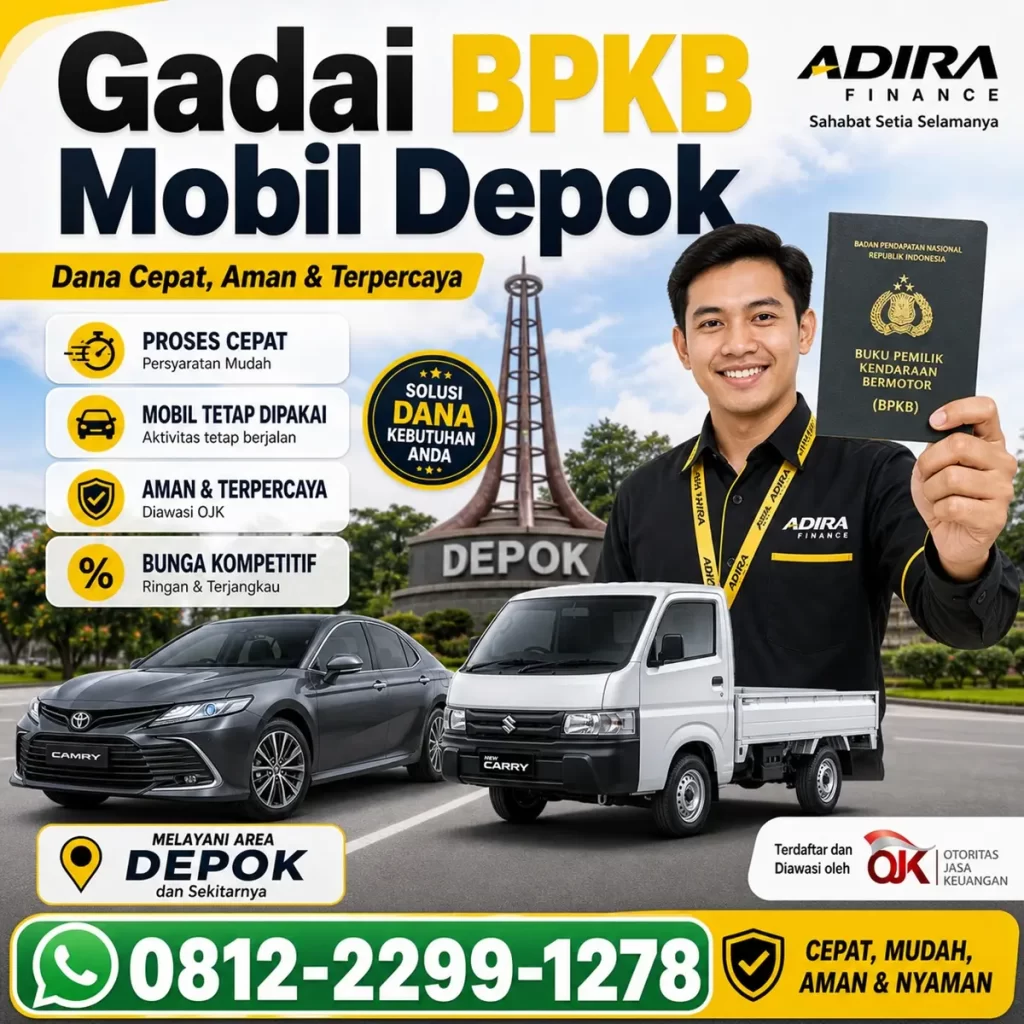 Gadai BPKB Mobil Depok