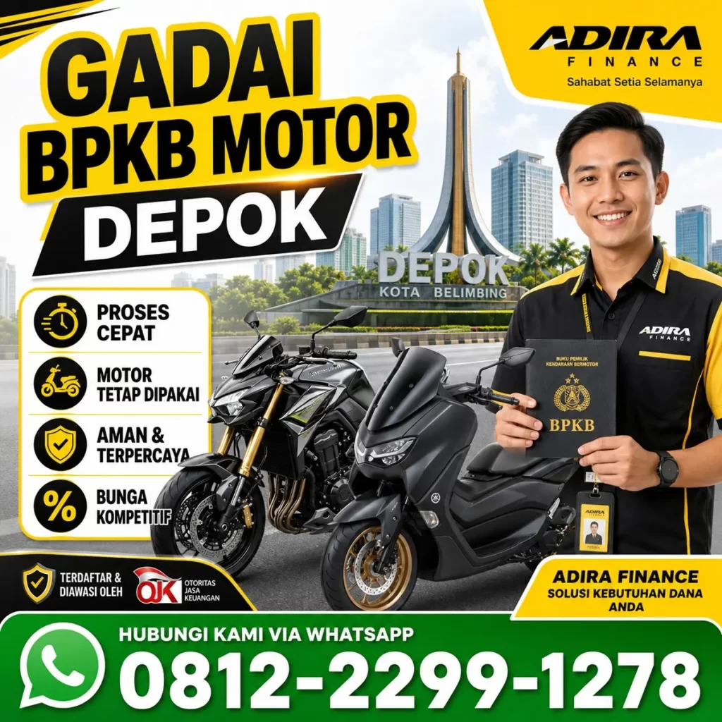 Gadai BPKB Motor Depok